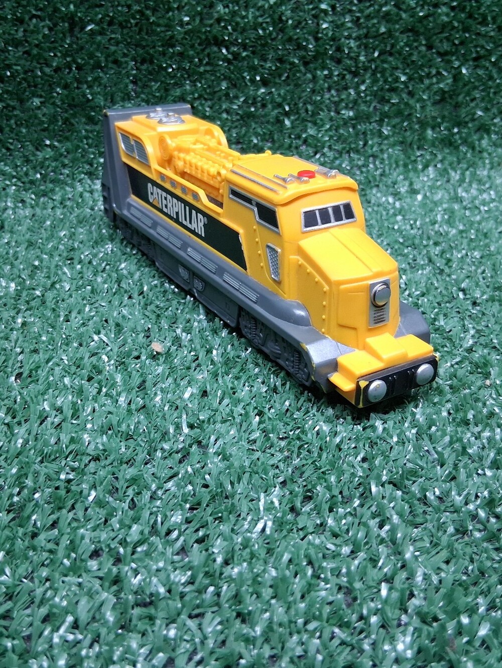 CAT Caterpillar Express Construction Train Battery Operated Deisel Engine TESTED